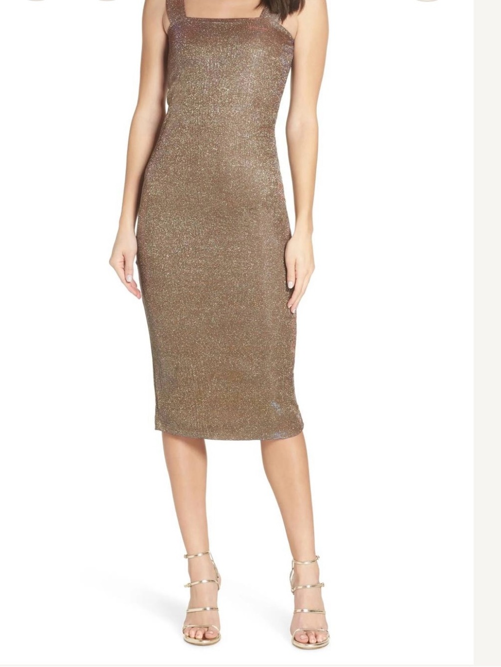 Bardot Mimi Sparkle Dress- Midi